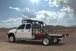 Installed ROPS rear angle Installed ROPS rear angle