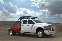 Installed ROPS side view Installed ROPS side view